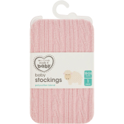 Girls Pink Stockings 18-24M