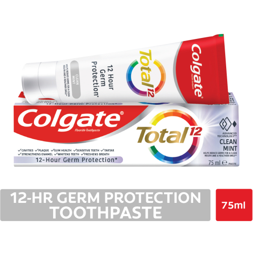 Total 12 Fluoride Toothpaste Clean Mint 75ml