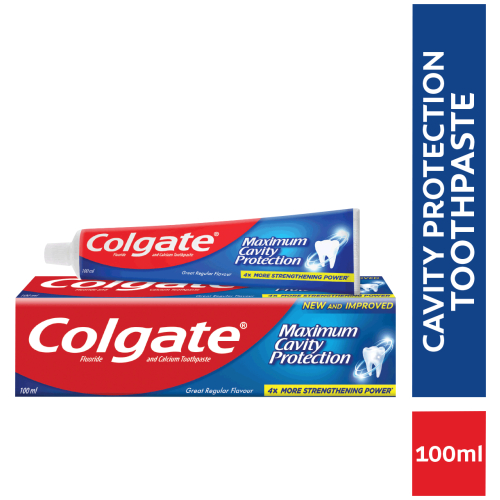 Maximum Cavity Protection Toothpaste Fluoride & Calcium 100ml