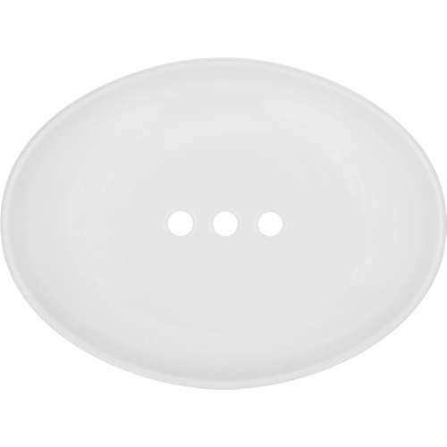 Plastic Soap Dish White