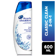 2-In-1 Anti-Dandruff Shampoo & Conditioner Classic Clean 600ml