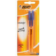 Orange Fine Pens Blue 2 Pack