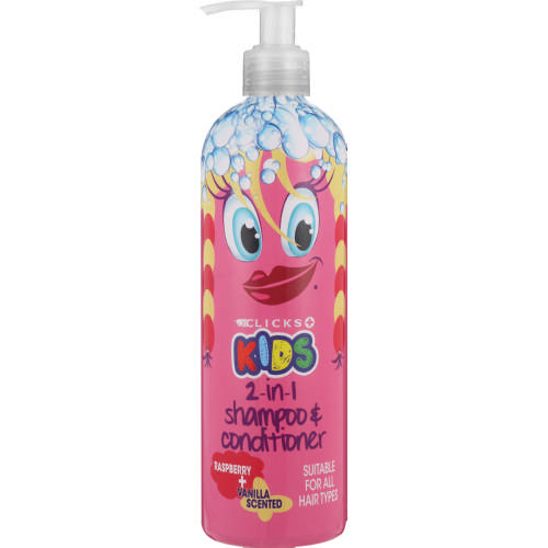 Kids 2in1 Shampoo Raspberry Vanilla 400ml