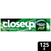 Whitening Gel Toothpaste Menthol Fresh 125g