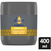 MEN Moisturizing Body Cream Energy For Dry Skin 400ml