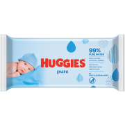 Pure Baby Wipes 56 Wipes
