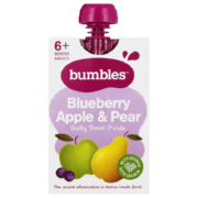 Blueberry Apple & Pear Baby Food Puree 120g