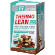 Body Fit Thermo Lean Protein Snack Bars Vanilla Caramel 5 Pack