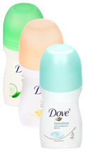 Dove keeps you dry all the while caring for and improving the look and of your underarm skin.