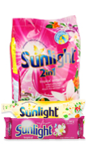 With our Sunlight laundry range your clothes are fresh, clean and conditioned