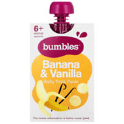 Banana & Vanilla Baby Food Puree 120g