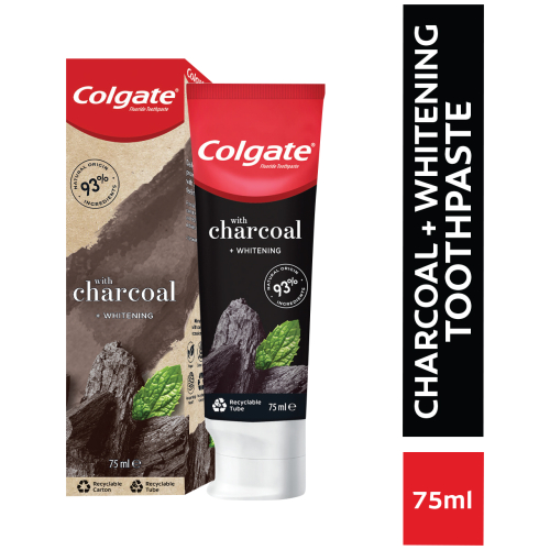 Naturals Whitening Toothpaste Charcoal 75ml