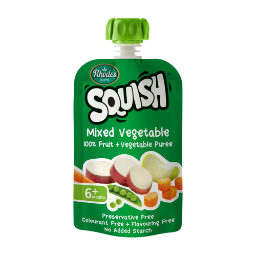 Squish 100% Fruit Puree Mixed Vegetables 110ml