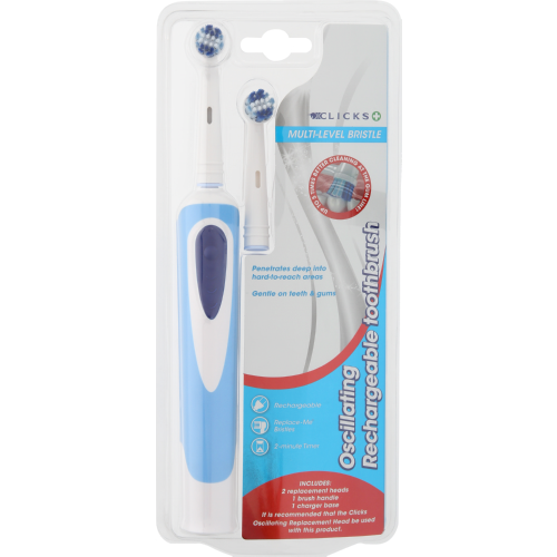 Rechargeable Toothbrush & Replacement Head