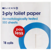 2-Ply Toilet Paper 18 Rolls