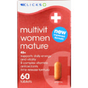 Multivit Women Mature Supplement 60 Tablets