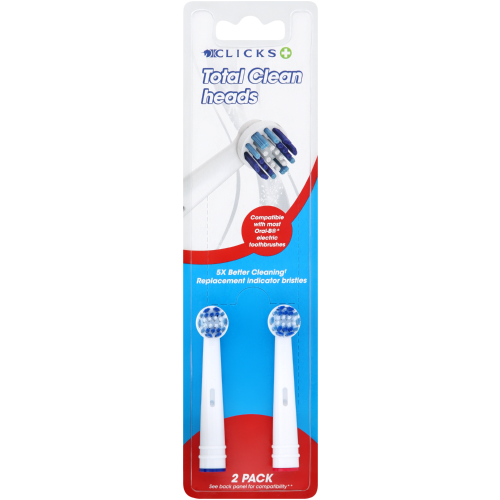 Refill Heads For Oscillating Toothbrush 2 Pack