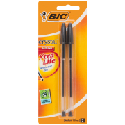 Crystal Life Pens Black 2 Pack