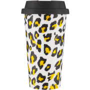 Travel Mug Gold Leopard 450ml