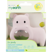 Baby Rubber Teether Toy Hippo
