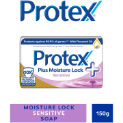 Plus Moisture Lock AntiGerm Bar Soap Sensitive 150g