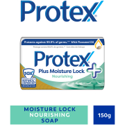 Plus Moisture Lock AntiGerm Bar Soap Nourishing 150g