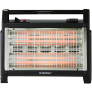 4 Bar Heater With Humidifier Black