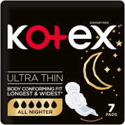 All Nighter Ultra Thin Overnight 7 Pack