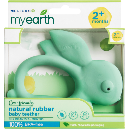 Natural Rubber Baby Teether