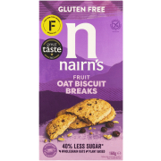 Gluten Free Biscuits Oats & Fruit 160g