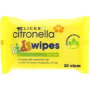 Citronella Kids Wipes 20 Wipes