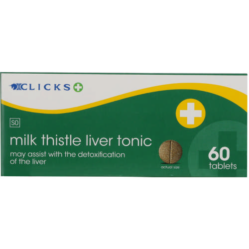 Milk Thistle Liver Remedy Tablets 60s