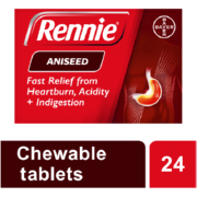 Antacid Aniseed 24 Chewable Tablets