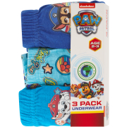 Boys 3 Pack Underwear Size 4-5