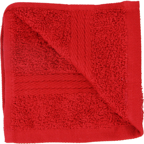 Cotton Guest Towel Red
