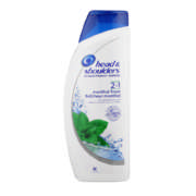 2-In-1 Anti-Dandruff Shampoo & Conditioner Menthol Fresh 600ml
