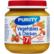 Second Foods Vegetables & Chicken 125ml
