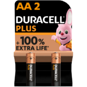Plus Batteries AA 2 Pack