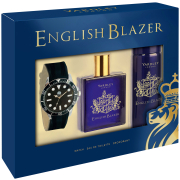 English Blazer Eau de Toilette, Deodrant + Watch Original 100ml