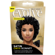 Essentials Satin Onyx Bonnet