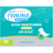 Advanced Ultra Liners Unscented 100 Liners
