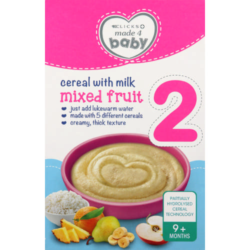 Stage 2 Cereal With Milk Mixed Fruit 250g