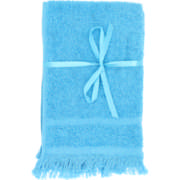 Fringed Guest Towel Set Sea Green 2 Piece