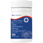 Paracetamol 500mg Tablets 100 Tablets