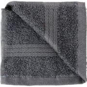 Home Cotton Face Cloth Charcoal