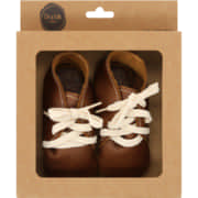 Langa Boys Baby Shoes Brown 6-12 Months