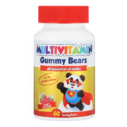 Multivitamin Raspberry 60 Gummy Bears