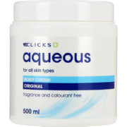 Aqueous Body Cream 500ml