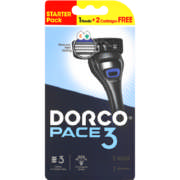 Pace 3 Handle & 2 Cartridges Starter Pack